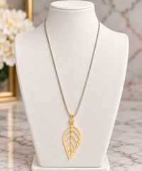 Load image into Gallery viewer, Gloria leaf chain necklace