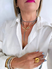 Load image into Gallery viewer, Verona lariat necklace