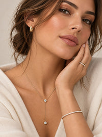 Load image into Gallery viewer, Gold Filled Teardrop Hoops