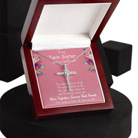 Load image into Gallery viewer, CZ Cross Necklace For Sister
