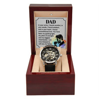 Load image into Gallery viewer, To My Father - Openwork Watch
