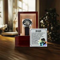 Load image into Gallery viewer, To My Father - Openwork Watch
