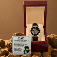 Load image into Gallery viewer, To My Father - Openwork Watch
