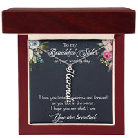 Load image into Gallery viewer, Vertical Name Necklace For Best Friend W/MC
