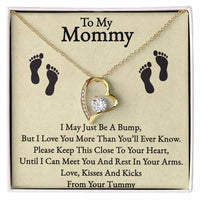 Load image into Gallery viewer, Forever Love Necklace with On Demand Message Card For Mom
