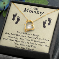 Load image into Gallery viewer, Forever Love Necklace with On Demand Message Card For Mom
