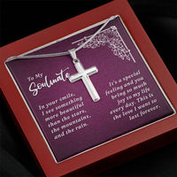 Load image into Gallery viewer, To My Wife - Artisan Cross Necklace
