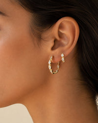 Load image into Gallery viewer, Large Marquise Hoops