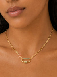Load image into Gallery viewer, Carabiner Necklace