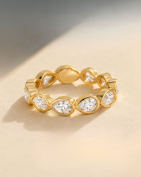 Load image into Gallery viewer, Marquise Eternity Band