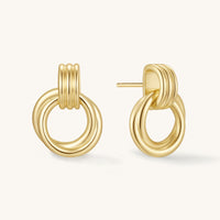Load image into Gallery viewer, Knot Stud Earrings