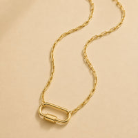 Load image into Gallery viewer, Carabiner Necklace
