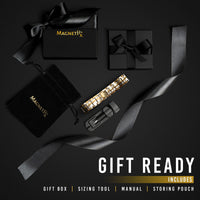 Load image into Gallery viewer, Ultra Strength Magnetic Therapy Bracelet Silver &amp; Gold Classic