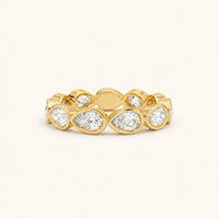 Load image into Gallery viewer, Marquise Eternity Band