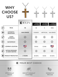 Load image into Gallery viewer, Tiger Eye Cross Pendant Necklace